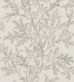 Farthing Wood Wallpaper by Sanderson Silver Grey