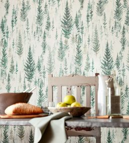 Juniper Pine Wallpaper by Sanderson Forest