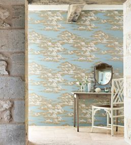Silvi Clouds Wallpaper by Sanderson Cloud