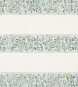 Pressed Flowers Fabric by Sanderson Mist/Linden