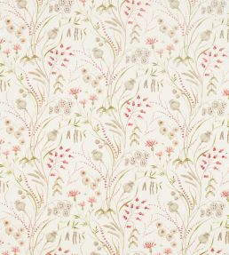 Summer Harvest Fabric by Sanderson Claret/Olive