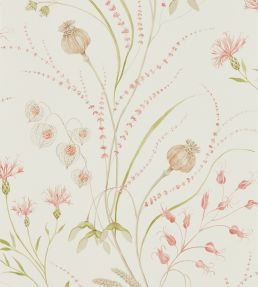 Summer Harvest Wallpaper by Sanderson Claret/Olive