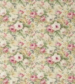 Amelia Rose Fabric by Sanderson Crimson/Gold