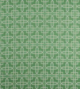 Hampton Weave Fabric by Sanderson Botanical Green