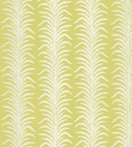 Tree Fern Weave Fabric by Sanderson Lime