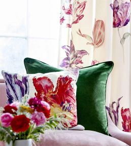 Tulipomania Fabric by Sanderson Botanical