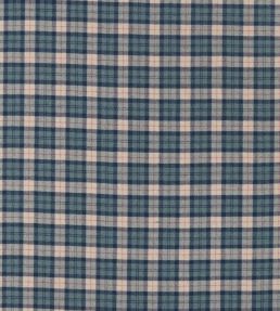 Fenton Check Fabric by Sanderson Check Teal