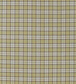 Fenton Check Fabric by Sanderson Check Caraway / Green