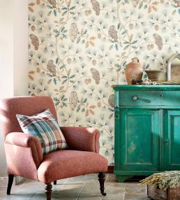 Hector Fabric by Sanderson Russet