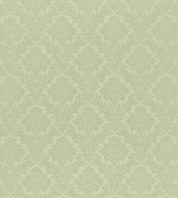 Lymington Damask Fabric by Sanderson Eggshell