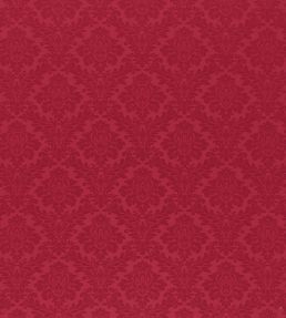 Lymington Damask Fabric by Sanderson Claret