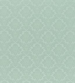 Lymington Damask Fabric by Sanderson Slate Blue