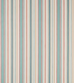 Dobby Stripe Fabric by Sanderson Brick