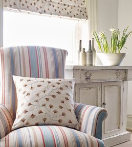 Gingko Trail Fabric by Sanderson Brick