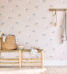 Shore Birds Wallpaper by Sanderson Gull
