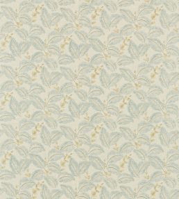 Box Hill Fabric by Sanderson Eau De Nil/Linen