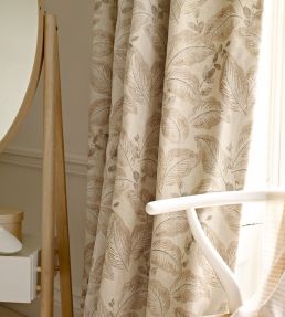 Box Hill Fabric by Sanderson Eau De Nil/Linen