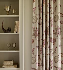 Hadham Fabric by Sanderson Cornflower Blue/Linen