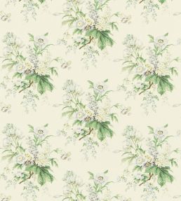 Tournier Fabric by Sanderson Silver/Cream
