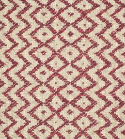 Cheslyn Fabric by Sanderson Claret/Cream