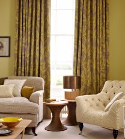 Clovelly Fabric by Sanderson Claret