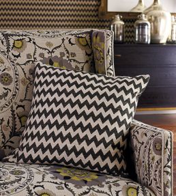 Anthos Fabric by Sanderson Cerise/Lime