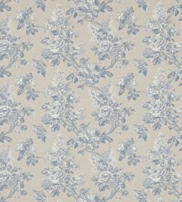 Sorilla Damask Fabric by Sanderson Delft/Linen