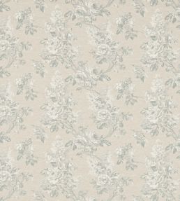 Sorilla Damask Fabric by Sanderson Eggshell/Linen
