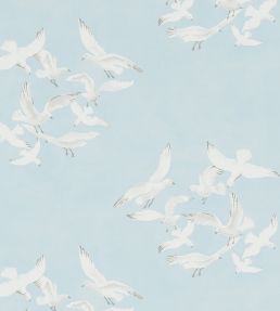 Seagulls Wallpaper by Sanderson Blue