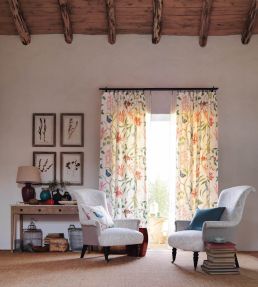 Clementine Fabric by Sanderson Delft Blue