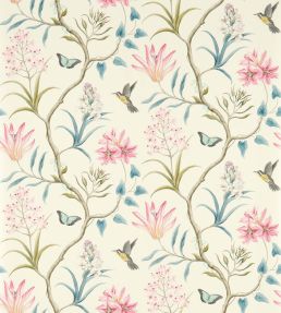 Clementine Wallpaper by Sanderson Dusky Pink