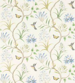Clementine Wallpaper by Sanderson Delft Blue