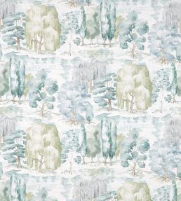 Waterperry Fabric by Sanderson Mint