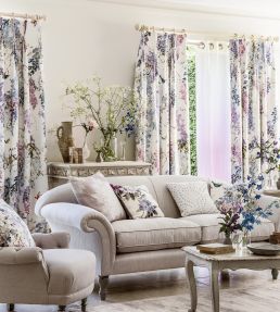 Wisteria Falls Fabric by Sanderson Amethyst