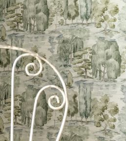 Waterperry Wallpaper by Sanderson Willow/Olive