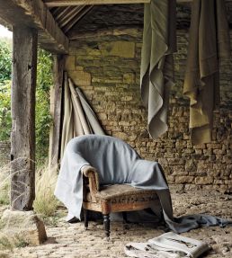 Woodland Plain Fabric by Sanderson Ivory