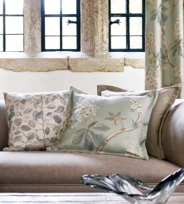 Chestnut Tree Fabric by Sanderson Lemon/Lettuce