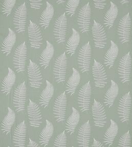 Fern Embroidery Fabric by Sanderson Mist