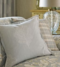Magnolia & Pomegranate Fabric by Sanderson Grey Blue/Parchment