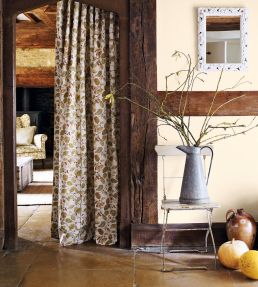 Woodland Berries Fabric by Sanderson Grey/Silver