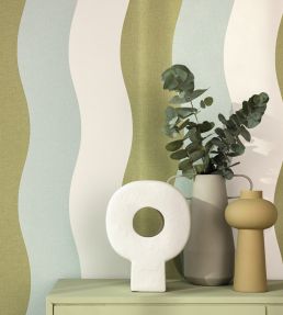 Sandy Wallpaper by Caselio Violet Vert