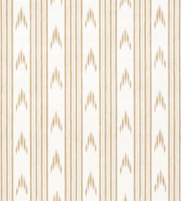 Santa Barbara Ikat Wallpaper by Schumacher Neutral