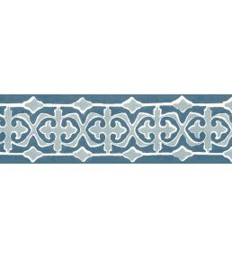 Santa Clara Tile Border Wallpaper by DADO Blue