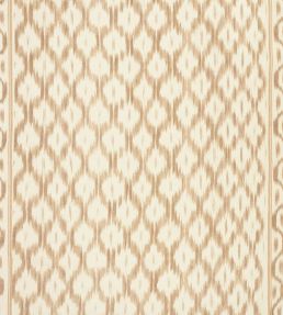 Santa Monica Ikat Fabric by Schumacher Neutral