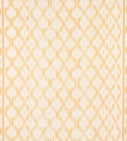Santa Monica Ikat Fabric by Schumacher Yellow