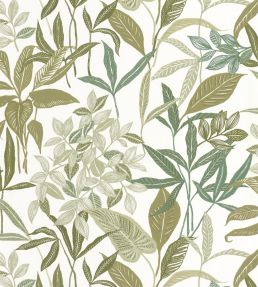 Santiago Wallpaper by Caselio Vert Mousse