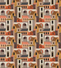 Santiago Fabric by Prestigious Textiles Sunset