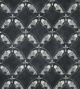Santorini Wallpaper by Thibaut Black