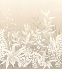 Saona Mural by Casamance Sable/Blanc