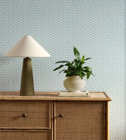 Sapling Wallpaper by Scion Mist